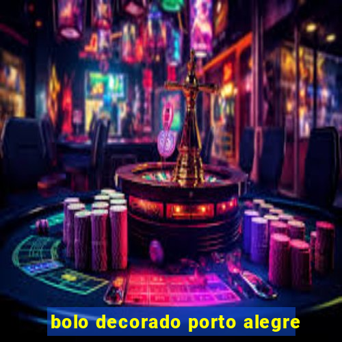 bolo decorado porto alegre